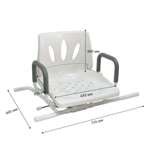 Сиденье для ванны с поворотным механизмом  Mega-358