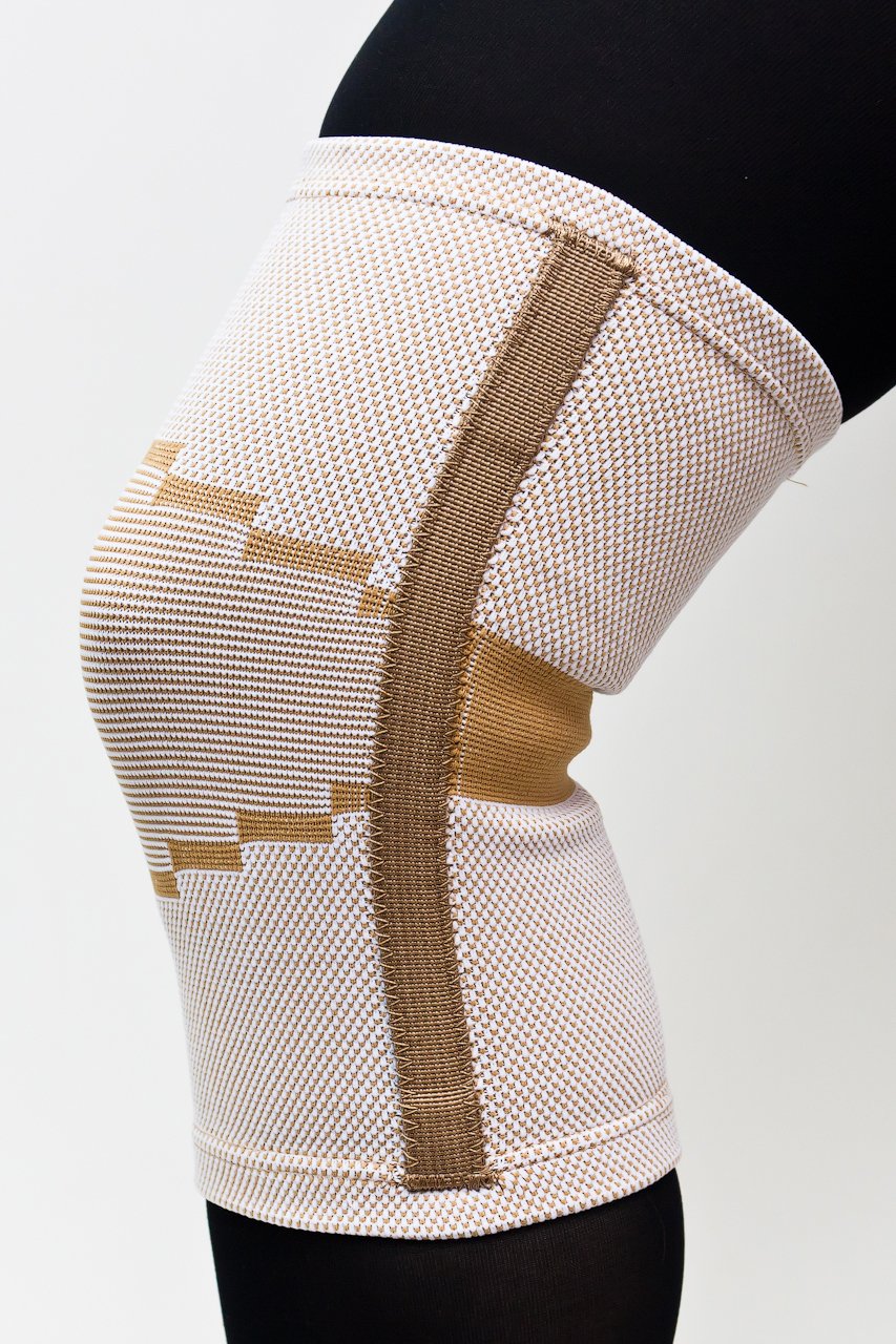 Бандаж на коленный сустав Ttoman KS-E02 c 2 ребрами жесткости 