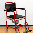 Кресло-каталка с санитарным оснащением FS692-45